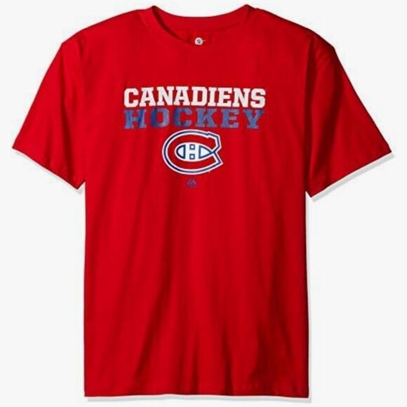 NHL Montreal Canadiens 3XT Grey Tee - New - Picture 1 of 3